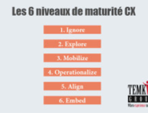 Les 6 niveaux de maturité de l’entreprise en expérience client